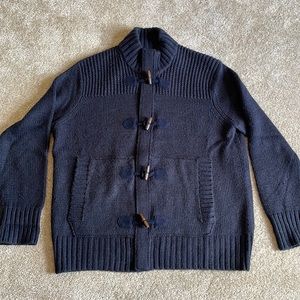Banana republic sweater/ jacket, size extra-large